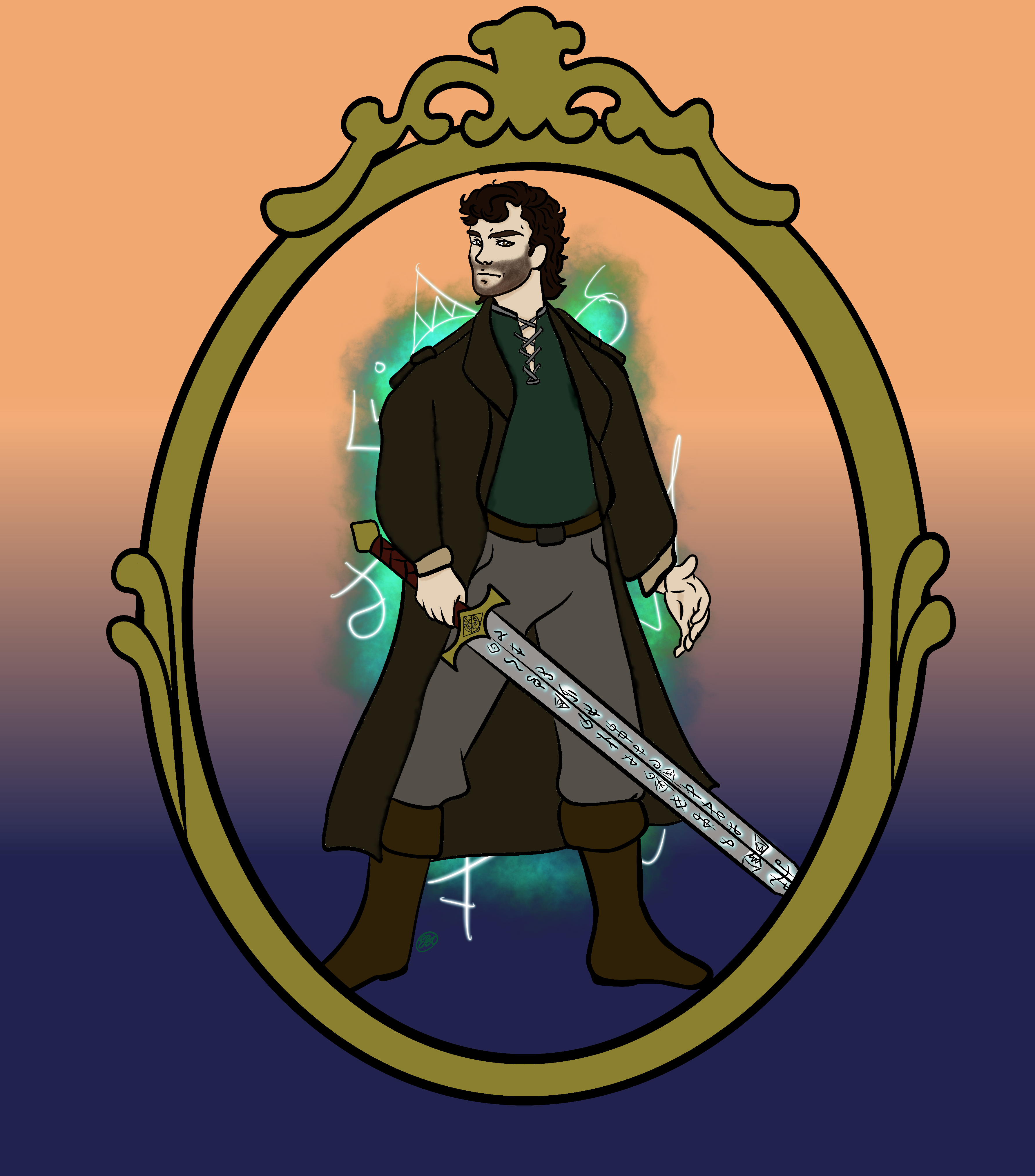 Fan art: Zeph: 
Official cast Artwork from the wonderful Emma!